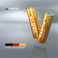 VARTA longlife ceruza/ aa/ lr06 elem bl8 (4106101418)