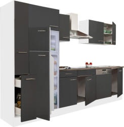 Leziter Yorki 310 konyhabútor felülfagyasztós hűtős kivitelben (L310FHAN-FF)