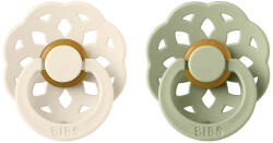 BIBS Boheme cumik természetes kaucsukból 2 db méret 2, Ivory/Sage