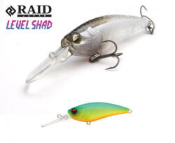 Raid Japan RAID LEVEL SHAD 50.3mm 4.3gr Su 001 Lime Chart (RAID32516) - koi-farm