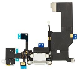 Apple iPhone 5 5G fehér töltéscsatlakozó jack csatlakozóval + flexkábellel - gsmlive
