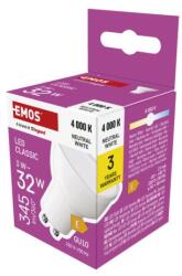 EMOS LED CLS MR16 3W (32W) 345lm GU10 NW 1525730424