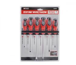 AWTools Csavarhúzó Készlet, 6 Részes, Bliszteres, S2, Hrc 51-54, Cr-v, Awtools (aw36807)