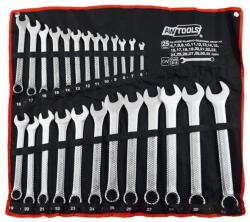 AWTools Csillag-villáskulcs Készlet, 25 Db. -os, 6-32mm, Cr-v, Din 3113, Awtools (aw40118)