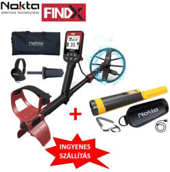  Nokta FindX fémdetektor fémkereső + NoktaPointer