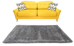 Budapest Carpet Carena Shaggy Szőnyeg 5121 Dark Grey (Sötétszürke) 60x Szett 3db-os