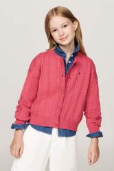 Tommy Hilfiger gyerek pamut kardigán piros, KG0KG08546 - piros 152