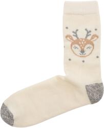 Vlnka Zokni birkagyapjúval rénszarvassal természetes zokniméret 47-50