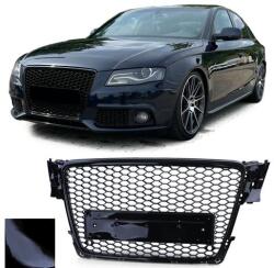  AUDI A4 B8 8K 2008-2012 lakkozott fekete RS stílusú hűtőrács