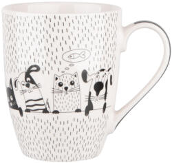 Altom Design Cool Friends porcelán bögre, 300 ml
