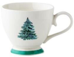 FLORINA Winterland tree porcelán jumbo bögre, 440 ml