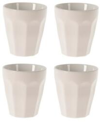4home EH Charente porcelán pohár készlet, 250 ml, 4 db