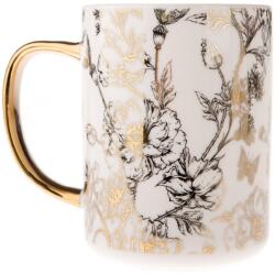 4home Wild Rose porcelán bögre, 425 ml