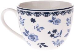 4home Floral porcelán csésze szett 4 darabos, 90 ml