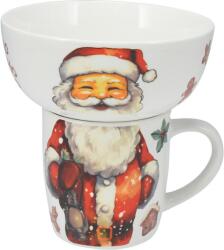 4home Santa reggeliző szett, 2 db, porcelán