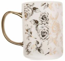 4home Roses porcelán bögre, 425 ml