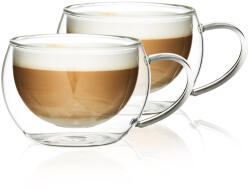 4home Hot&Cool thermo cappuccino pohár , 2 db