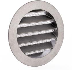 Dalap Fém szellőzőrács Ø 80 mm karimával és rovarhálóval (99990)