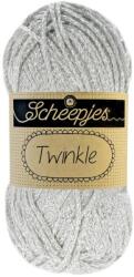 Scheepjes Twinkle 940 - csillogó ezüst pamut fonal