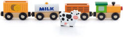 Viga Toys Fa vonat játék Viga Farm - babacokmok