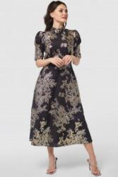 Closet London London Rochie Neagra A-line cu fundiță la spate DR4712