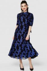 Closet London London Closet Gold Rochie A-line cu fundiță la spate Neagră DR4715
