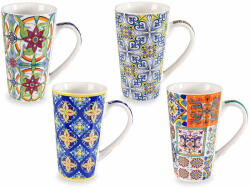 Decorer Set 8 cani portelan Maiolica 9x15 cm, 450 ml (A72.12.98)