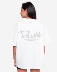 Don Lemme Tricou oversized de damă Sparkle - white Mărime: L