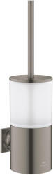 GROHE Perie WC Grohe Allure, pe perete, sticla/metal, mat, grafit, 40340AL1 (40340AL1)