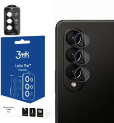 3mk Protection Lens Protection Pro Samsung Z Fold4 F936 kamera védőfólia rögzítőkerettel 1db, fekete