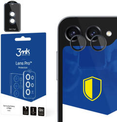 3mk Protection Lens Protection Pro Samsung Z Flip 5 F731, kamera objektív védelem rögzítőkerettel 1db, fekete