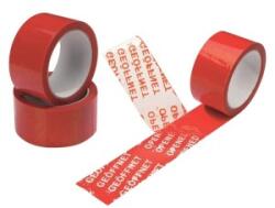 enviropack Banda de ambalare cu sigliu siguranta, rosu, 50mm, 50m (0216096)