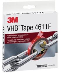 3M Banda dublu adeziva 3M VHB 4611F, gri, 19mm, 3m (7000072168)