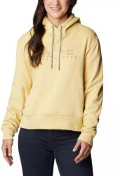Columbia Lodge Hoodie női kapucnis pulóver S sárga