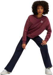 PUMA Sport felső Puma Classics Oversized Crew, Piros, Nők M vörös