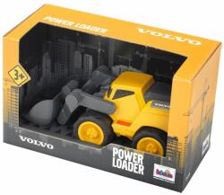 Klein Volvo: Fekete-sárga műanyag homlokrakodó 1:24 (2429)