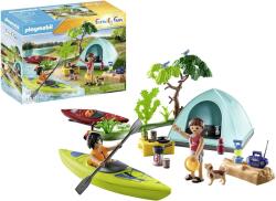 Playmobil Set de joaca Camping Langa Rau (PM71425)