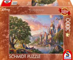Schmidt Spiele Szépség és a Szörnyeteg - Belle Varázslatos Világa 3000 db-os (57372)