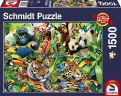 Schmidt Spiele Colorful Wildlife 1500 db-os (57385)