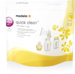 Medela AG Medela Gőzfertőtlenítő Tasak - Mikrohullámú Sütőben Használható, 5 db
