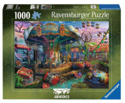 Ravensburger Puzzle 1000 db - Elhagyatott vidámpark (12000487)