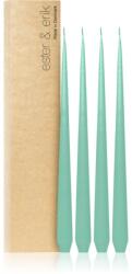 ester & erik taper candle cool mint (no. 55) gyertya 4x32 cm