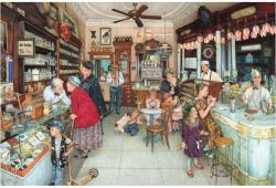 SunsOut 44274 - Soda Fountain - Susan Brabeau - 1000 db-os puzzle (44274)