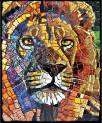 SunsOut 70720 - Stained Glass Lion - Cynthie Fisher - 1000 db-os puzzle (70720)