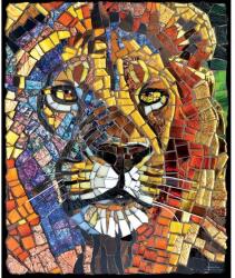 SunsOut 1000 db-os puzzle - Stained Glass Lion - Cynthie Fisher (70720) (70720)