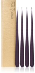 ester & erik taper candle muted mauve (no. 42) gyertya 4x32 cm