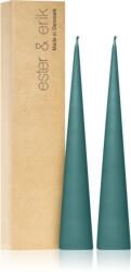 ester & erik cone candles agave (no. 02) gyertya 2x25 cm