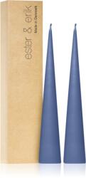 ester & erik cone candles icy lavender (no. 05) gyertya 2x25 cm