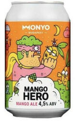 MONYO Brewing Co. Monyo Mango Hero - Mango Ale sör 0, 33l 4, 5% 1/12 CAN DRS