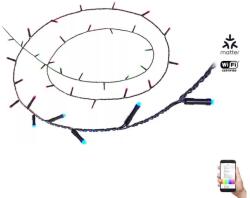 WiZ - LED RGBW Dimmelhető kültéri lánc 160xLED 20m IP44 2700-5000K Wi-Fi 8720169076969 (P6379)